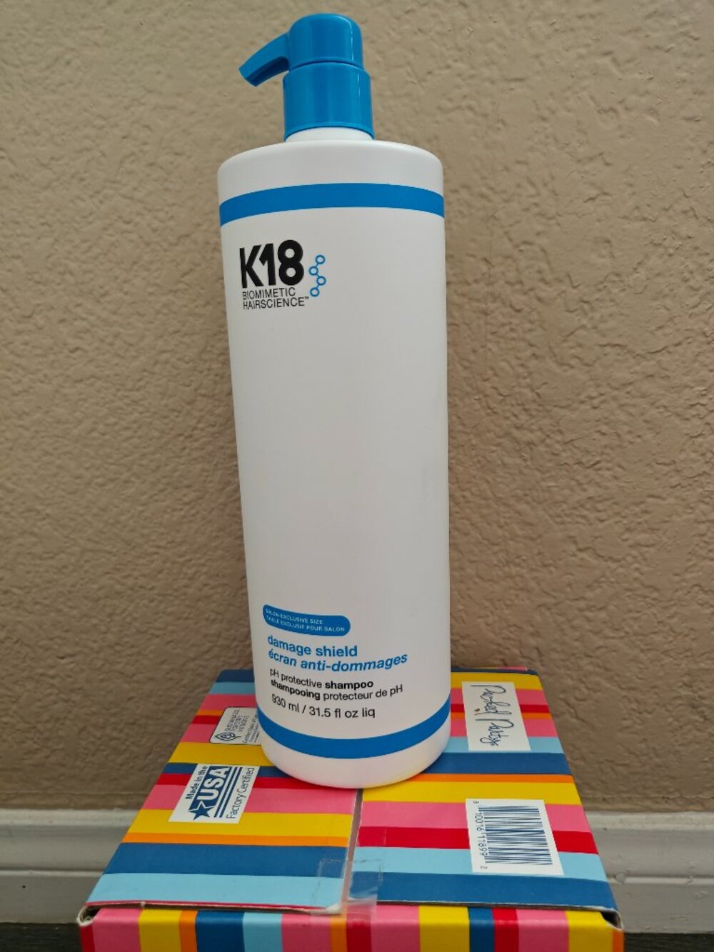 K18 Damage Shield protective conditioner 31.5 oz new unopened